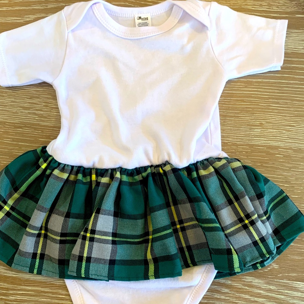 Tartan Tots Dress Size 6-12 months